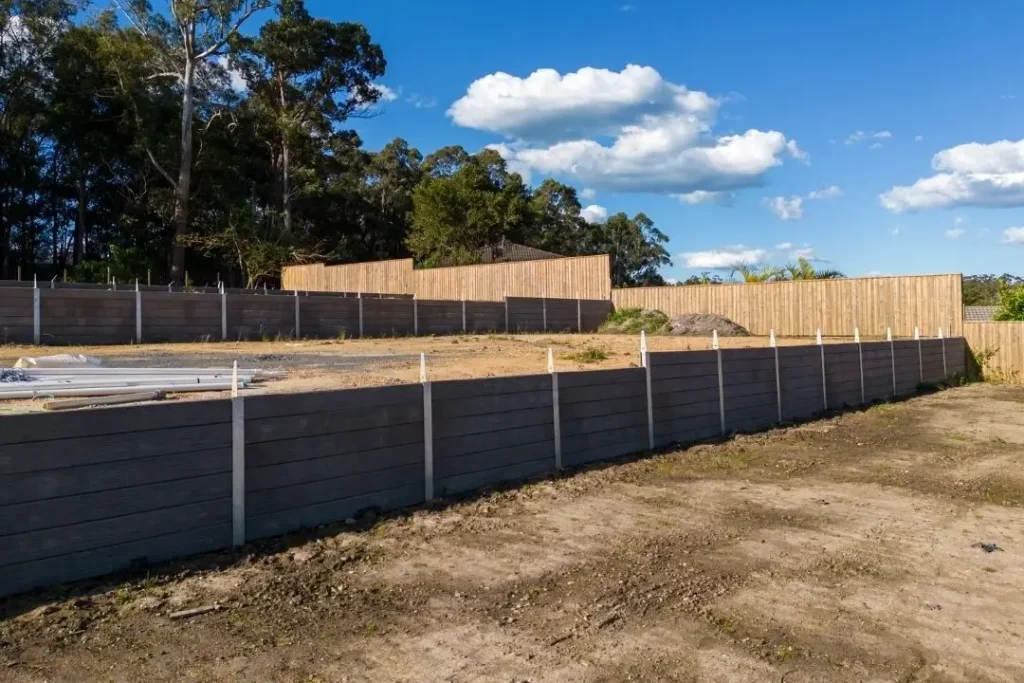 concrete sleepers used for large areas