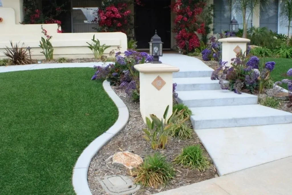 front yard garden design