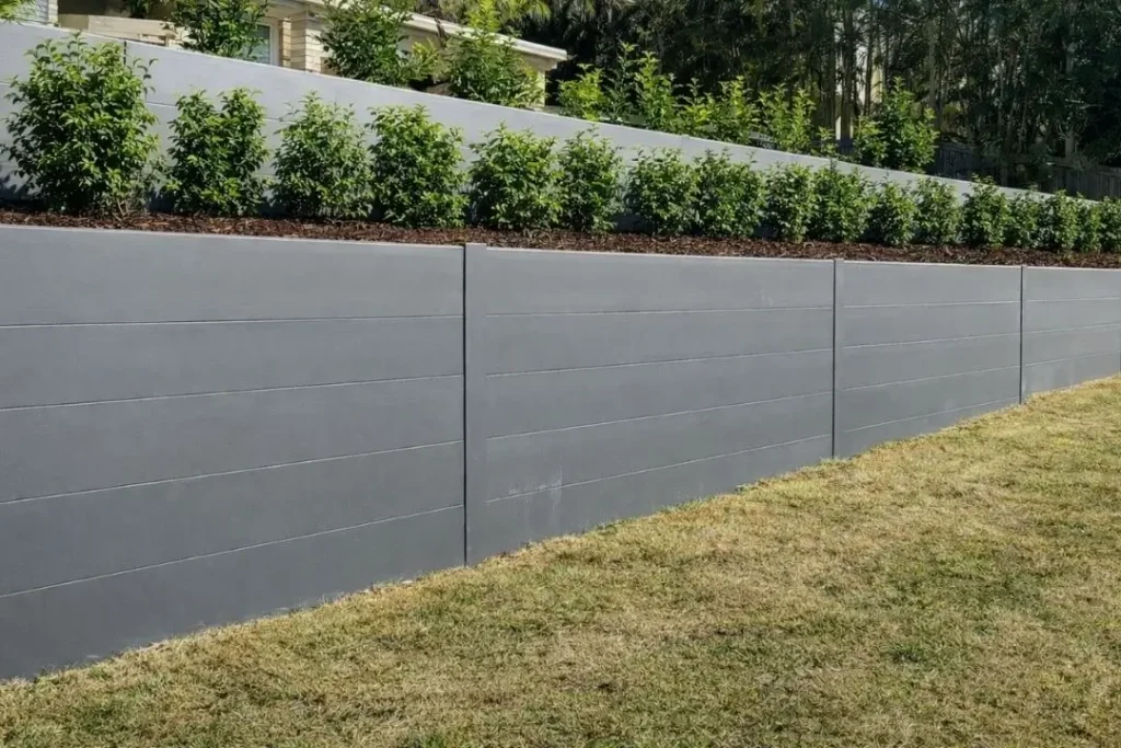 retaining walls for a sloped yard
