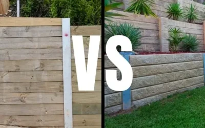 Timber vs Concrete Sleeper Retaining Walls: Lifespan, Maintenance, and Best Use Cases